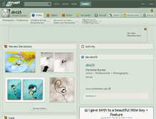 Tablet Screenshot of dini25.deviantart.com