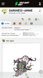 Mobile Screenshot of darkness--anime.deviantart.com