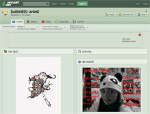 Tablet Screenshot of darkness--anime.deviantart.com