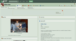Desktop Screenshot of kittie-chan.deviantart.com