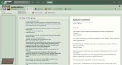 Desktop Screenshot of anthrogirls.deviantart.com