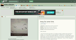 Desktop Screenshot of amber-reflection.deviantart.com