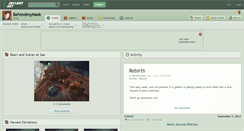 Desktop Screenshot of behindmymask.deviantart.com