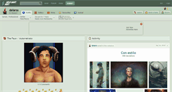 Desktop Screenshot of delarss.deviantart.com