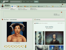 Tablet Screenshot of delarss.deviantart.com
