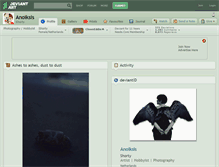 Tablet Screenshot of anoiksis.deviantart.com