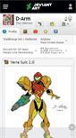 Mobile Screenshot of d-arm.deviantart.com