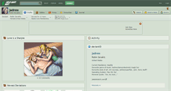 Desktop Screenshot of jadress.deviantart.com