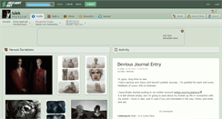 Desktop Screenshot of lulek.deviantart.com