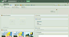Desktop Screenshot of dlee0296.deviantart.com