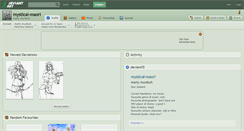 Desktop Screenshot of mystical-maori.deviantart.com