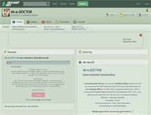 Tablet Screenshot of im-a-doctor.deviantart.com
