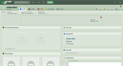 Desktop Screenshot of misterddot.deviantart.com