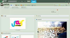 Desktop Screenshot of anakfreak.deviantart.com