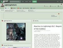 Tablet Screenshot of lightningcestheim.deviantart.com