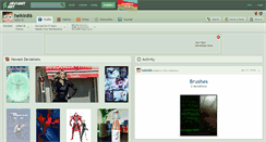 Desktop Screenshot of helkin86.deviantart.com