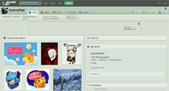 Desktop Screenshot of gummypear.deviantart.com