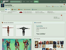 Tablet Screenshot of caxuchiha.deviantart.com