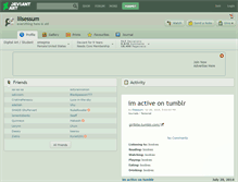Tablet Screenshot of lilsessum.deviantart.com