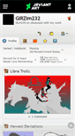 Mobile Screenshot of girzim232.deviantart.com