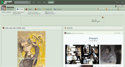 Desktop Screenshot of melckia.deviantart.com