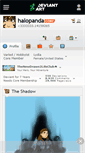 Mobile Screenshot of halopanda.deviantart.com