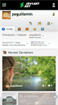 Mobile Screenshot of peguillemin.deviantart.com