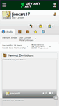 Mobile Screenshot of joncars17.deviantart.com