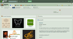 Desktop Screenshot of lazunov.deviantart.com