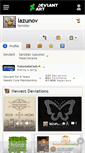 Mobile Screenshot of lazunov.deviantart.com