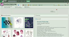 Desktop Screenshot of penumbra-shadowmage.deviantart.com