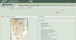 Desktop Screenshot of beththompson.deviantart.com