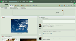 Desktop Screenshot of dennik.deviantart.com
