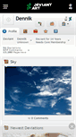 Mobile Screenshot of dennik.deviantart.com