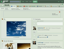 Tablet Screenshot of dennik.deviantart.com