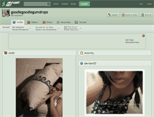 Tablet Screenshot of goodiegoodiegumdrops.deviantart.com
