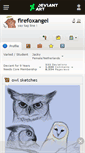 Mobile Screenshot of firefoxangel.deviantart.com