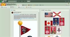 Desktop Screenshot of panthershockey.deviantart.com