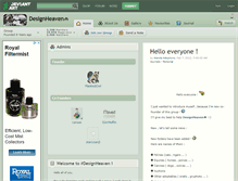 Tablet Screenshot of designheaven.deviantart.com