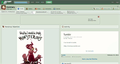 Desktop Screenshot of ironmary.deviantart.com