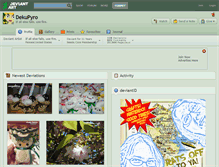 Tablet Screenshot of dekupyro.deviantart.com