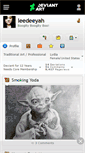 Mobile Screenshot of leedeeyah.deviantart.com