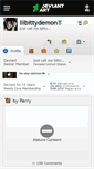 Mobile Screenshot of lilbittydemon.deviantart.com
