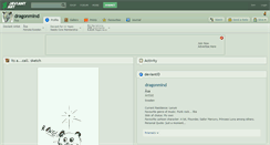 Desktop Screenshot of dragonmind.deviantart.com