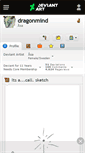 Mobile Screenshot of dragonmind.deviantart.com