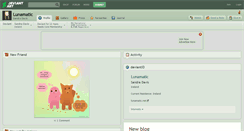 Desktop Screenshot of lunamatic.deviantart.com