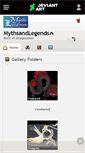 Mobile Screenshot of mythsandlegends.deviantart.com
