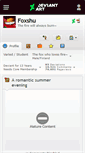 Mobile Screenshot of foxshu.deviantart.com