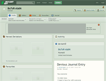 Tablet Screenshot of bo7or-alalm.deviantart.com