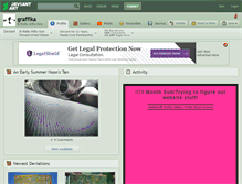 Tablet Screenshot of graffika.deviantart.com